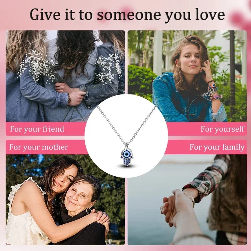 S925 Silver Pearl Pendant Necklace - Heart Shaped
