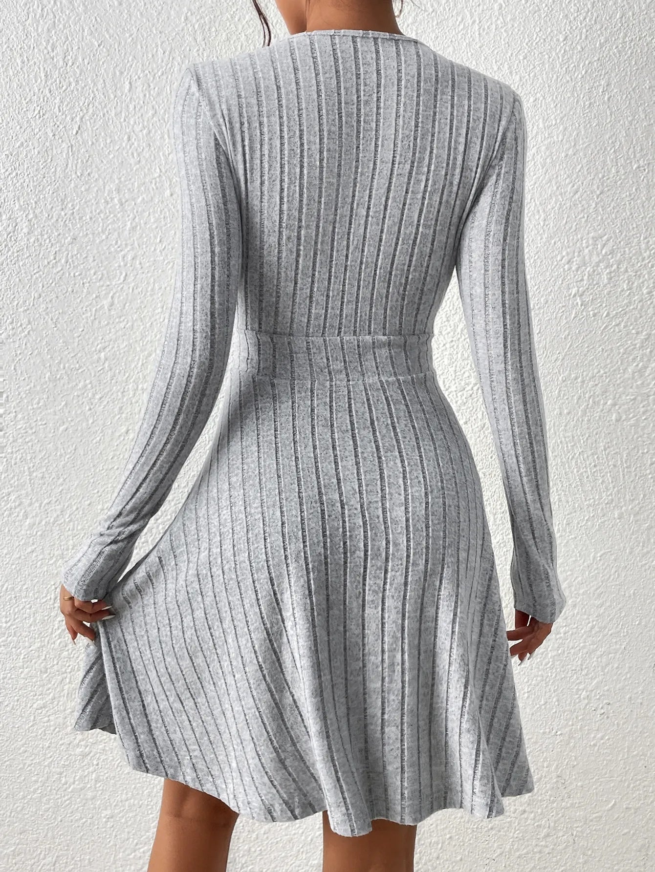 Knit Bodycon Midi Sweater Dress