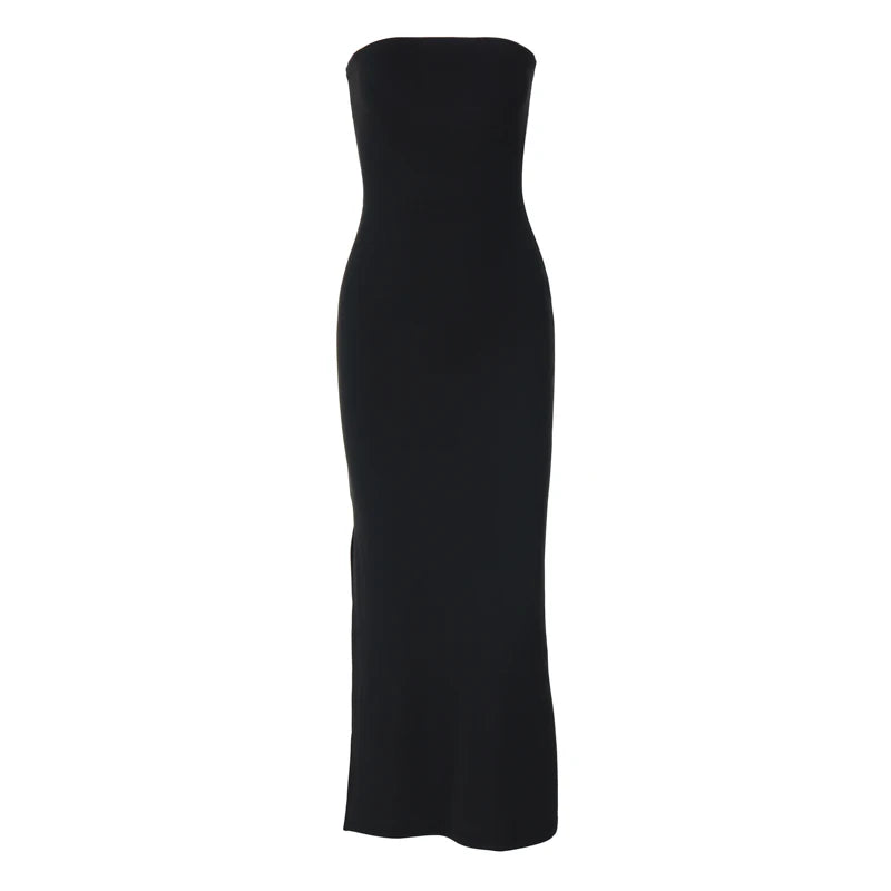 Elegant Black Maxi Dress
